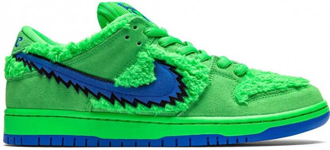 Nike SB Dunk Low "Grateful Dead-Green Bear" sneakers Groen