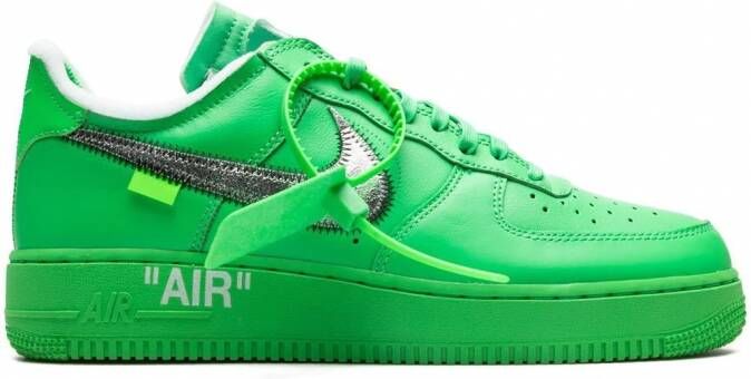 Nike X Off-White x Off-White Air Force 1 Low "Brooklyn" sneakers Groen