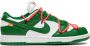 Nike X Off-White x Nike Dunk Low "Pine Green" sneakers Groen - Thumbnail 1