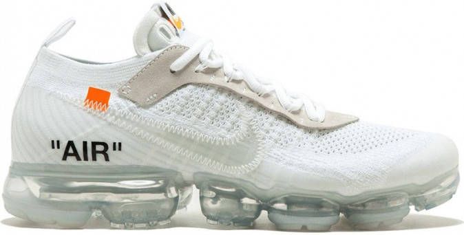 Nike X Off White The 10 Air Vapormax Flyknit Sneakers Wit Schoenen Nl