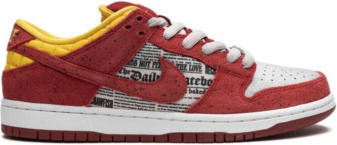 Nike "x Rukus SB Dunk Low Crawfish Special Box sneakers" Rood