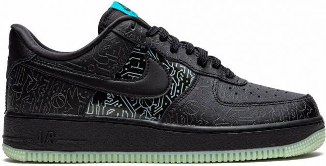 Nike x Space Jam Air Force 1 sneakers Zwart