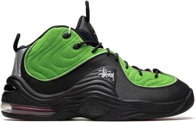 Nike x Stussy Air Penny 2 high-top sneakers Groen