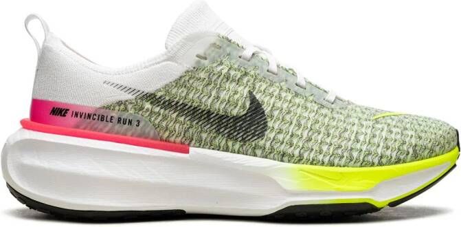 Nike ZoomX Invincible Run 3 "White Volt Hyper Pink" sneakers Wit