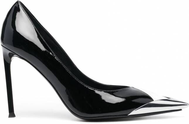 Nº21 Leren pumps Zwart