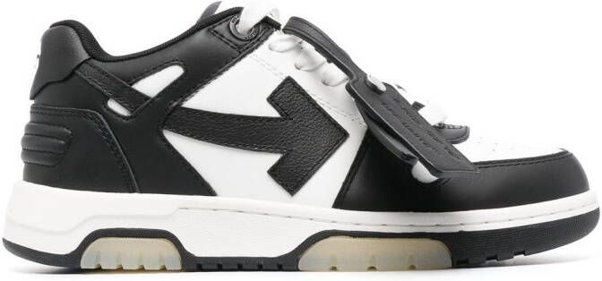 Off-White Out Of Office low-top sneakers Zwart