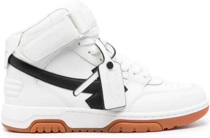 Off-White Out Of Office mid-top sneakers Wit