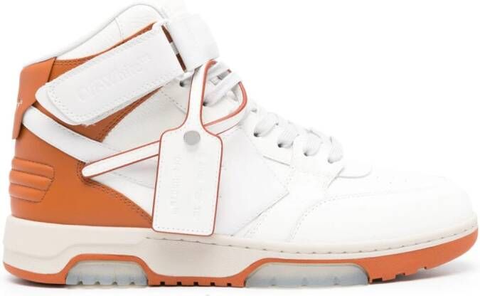 Off-White Out Of Office mid-top sneakers Wit