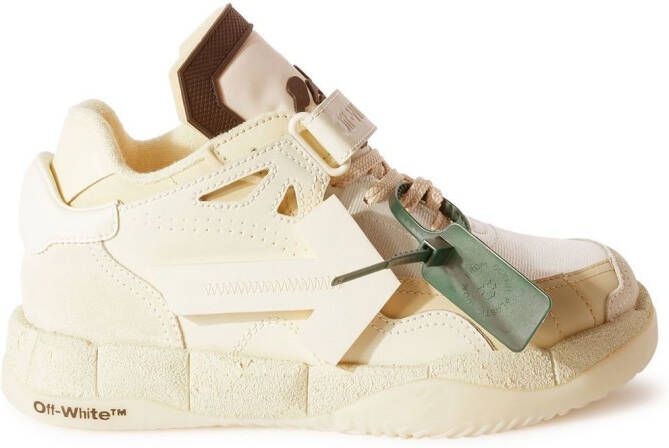 Off-White Puzzle Couture low-top sneakers Beige