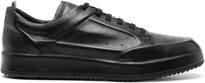 Officine Creative Ace 016 leren sneakers Zwart