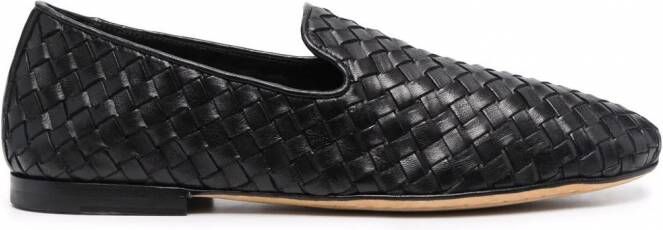 Officine Creative Airto 3 leren loafers Zwart