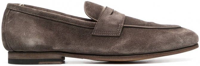 Officine Creative Barona leren loafers Grijs