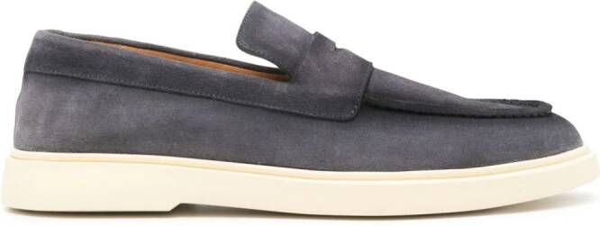 Officine Creative Bug 001 suède loafers Blauw