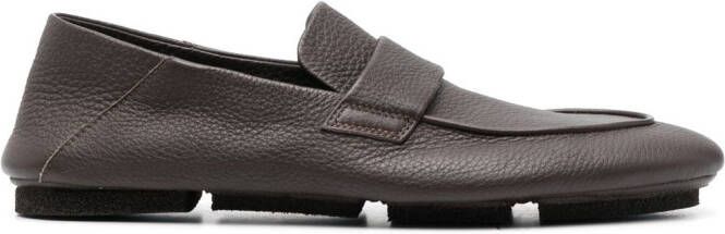 Officine Creative C-Side leren loafers Bruin