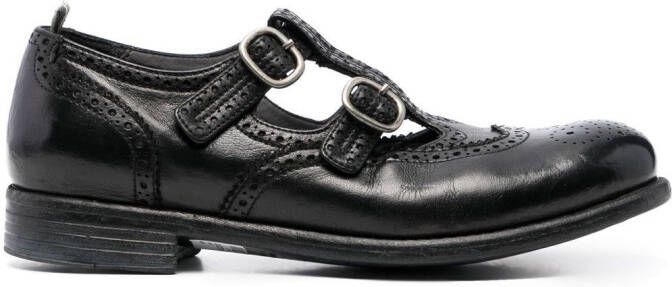 Officine Creative Calixte 046 wingtip brogues Zwart