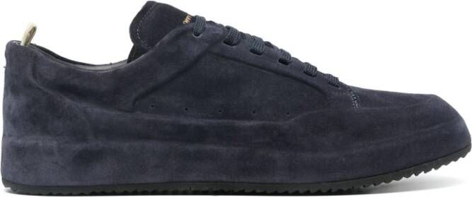 Officine Creative Covered 001 suède sneakers Blauw