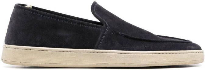 Officine Creative Herbie suède loafers Blauw