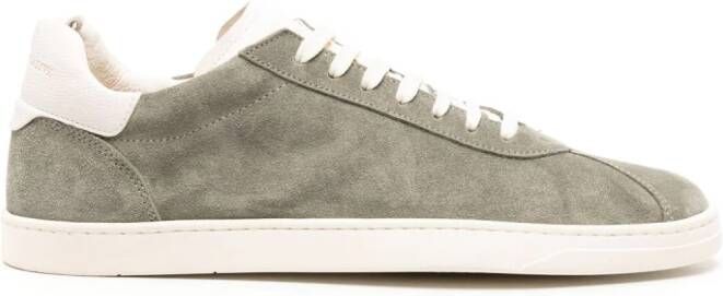 Officine Creative Karma 015 suède sneakers Groen