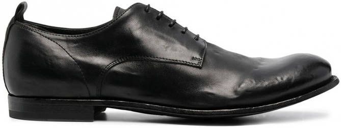 Officine Creative Leren derby schoenen Zwart