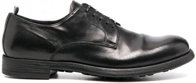 Officine Creative Leren derby schoenen Zwart