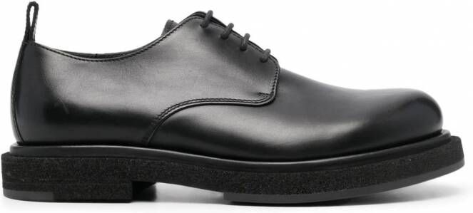 Officine Creative Leren derby schoenen Zwart