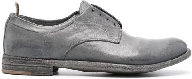 Officine Creative Lexikon Oxford suède schoenen Grijs