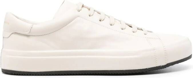 Officine Creative Sneakers met logoprint Beige