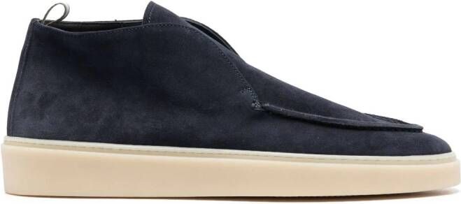 Officine Creative Muskrat suède loafers Blauw