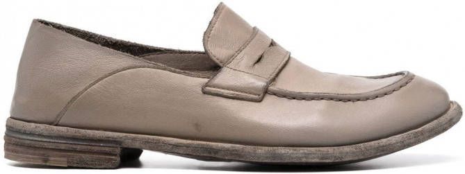 Officine Creative Leren loafers Beige