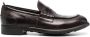 Officine Creative Penny leren loafers Bruin - Thumbnail 1