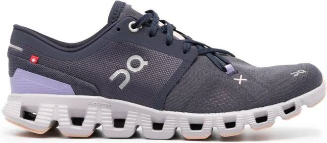 On Running On Cloud X 3 sneakers Paars