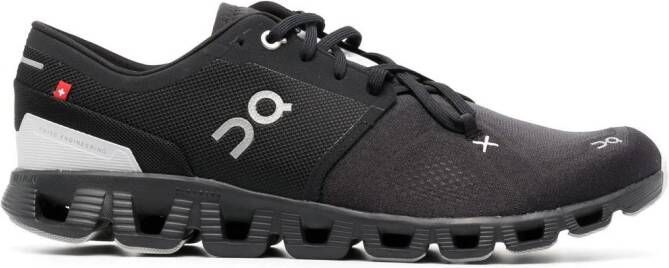 On Running On Cloud X 3 sneakers Zwart