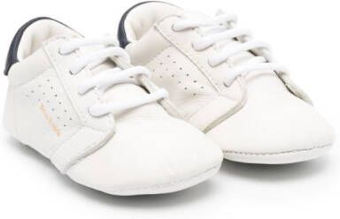 Palm Angels Kids Leren sneakers Wit