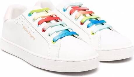 Palm Angels Kids Sneakers met logoprint Wit