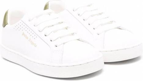 Palm Angels Kids Sneakers met logoprint Wit