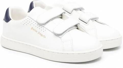 Palm Angels Kids Sneakers met logoprint Wit