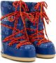 Palm Angels Kids x Moon boot Kids Laarzen met beerprint Blauw - Thumbnail 1