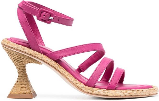 Paloma Barceló Sandalen met open neus Roze