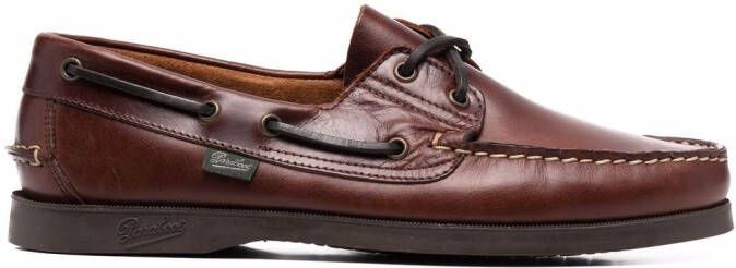 Paraboot Barth bootschoenen met veters Bruin