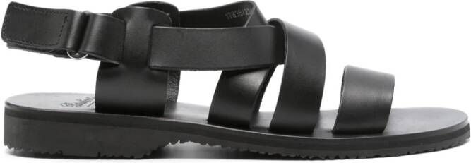 Paraboot Noumea leren sandalen Zwart