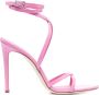 Paris Texas Sandalen met veters Roze - Thumbnail 1