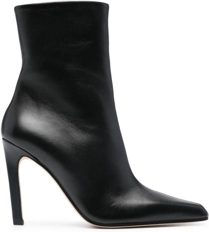 Paris Texas Jude 100mm ankle boots Zwart