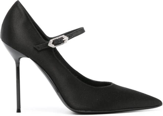 Paris Texas Livia 105mm Mary Jane pumps Zwart