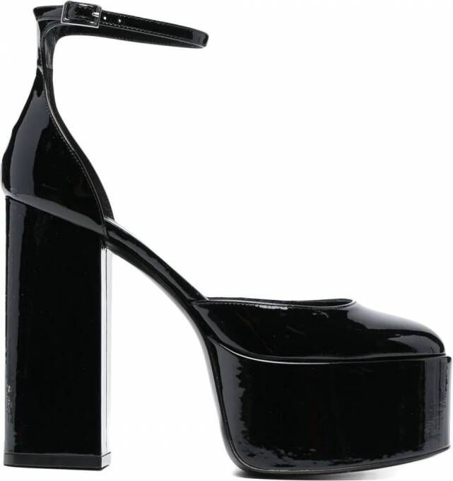 Paris Texas Pumps met plateauzool Zwart