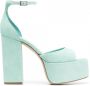 Paris Texas Tatiana sandalen met plateauzool Blauw - Thumbnail 1