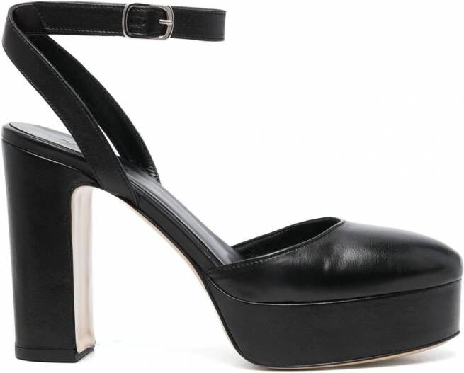 P.A.R.O.S.H. Pumps met blokhak Zwart