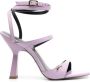 Patrizia Pepe Leren sandalen Paars - Thumbnail 1