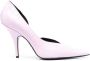 Patrizia Pepe Leren pumps Paars - Thumbnail 1