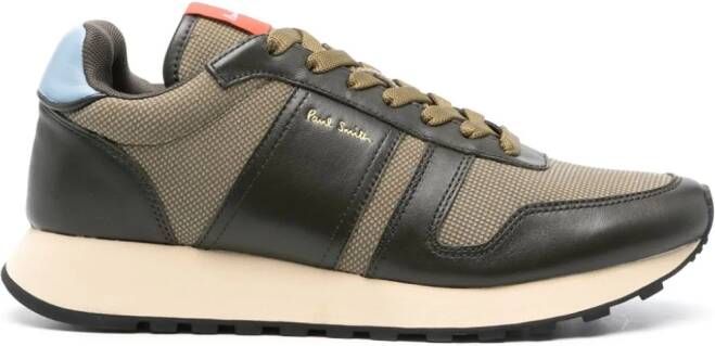 Paul Smith Eighties sneakers met vlakken Groen