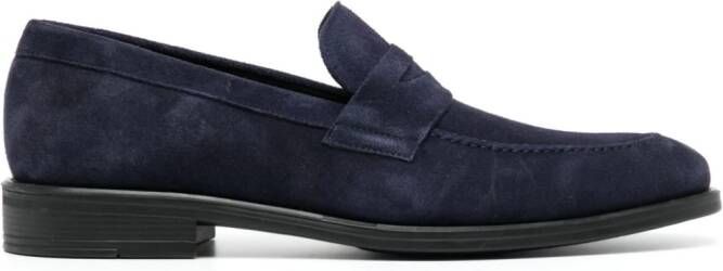 Paul Smith Remi suède loafers Blauw